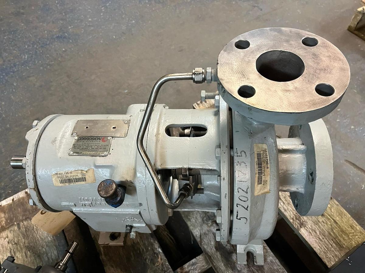 Used INGERSOLL DRESSER,HQC2,CENTRIFUGAL PUMP 3X2X8