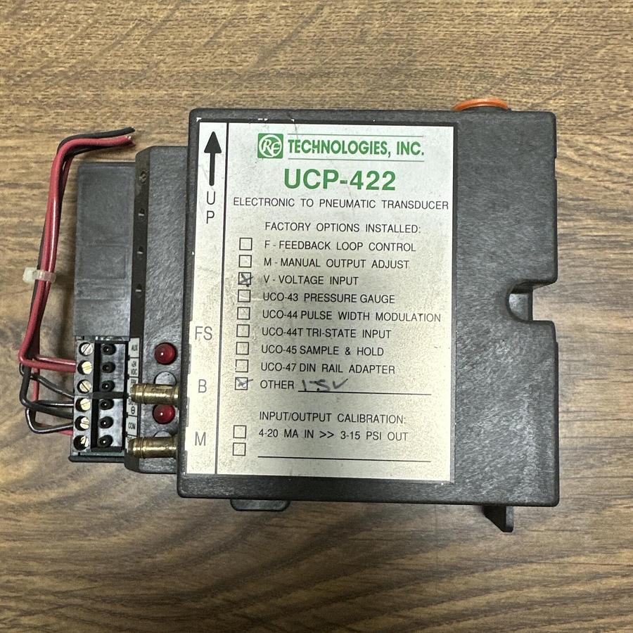 Used Kele,UCP-422,Electronic to Pneumatic Transducer