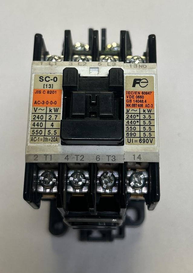 FUJI ELECTRIC,SC13AA,CONTACTOR NOS