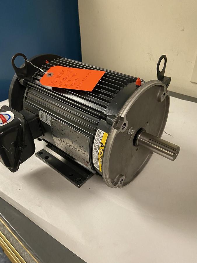 US Motors,16702361-100,3Hp Inverter Duty Motor 1765RPM 230/460V Frame 184TC
