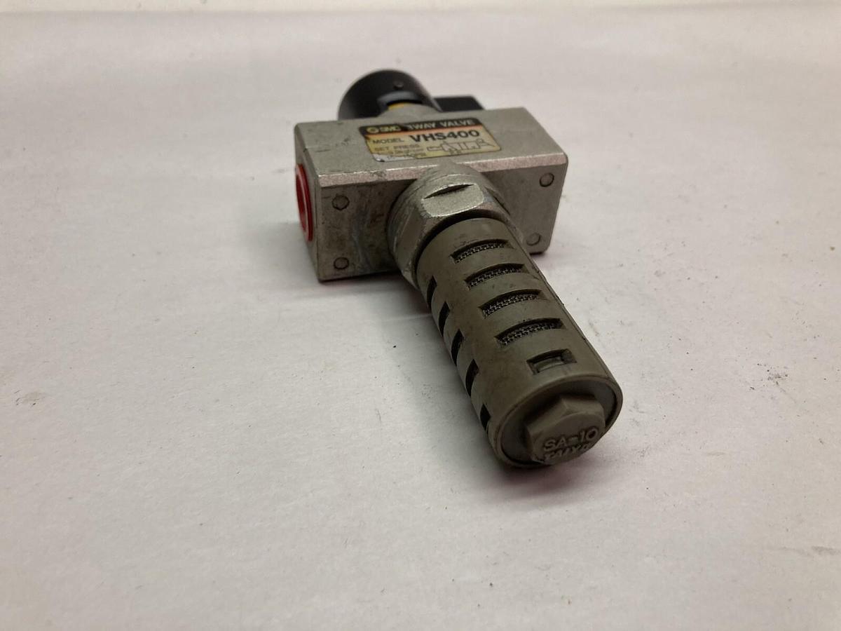 Used SMC,VHS400,Pneumatic Valve 15-150 PSI