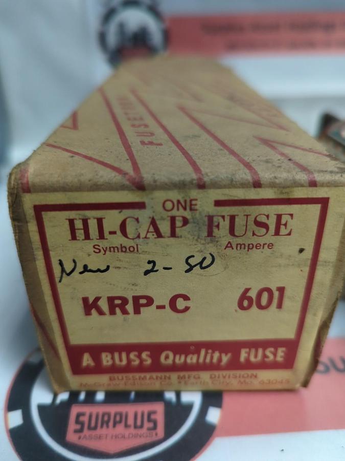 COOPER BUSSMANN,KRP-C 601,HI-CAP FUSE NOS