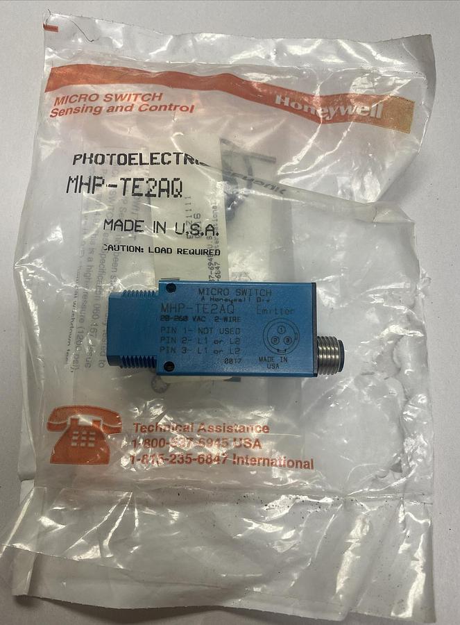 Honeywell Micro Switch,MHP-TE2AQ, Photoelectric Sensor NOS