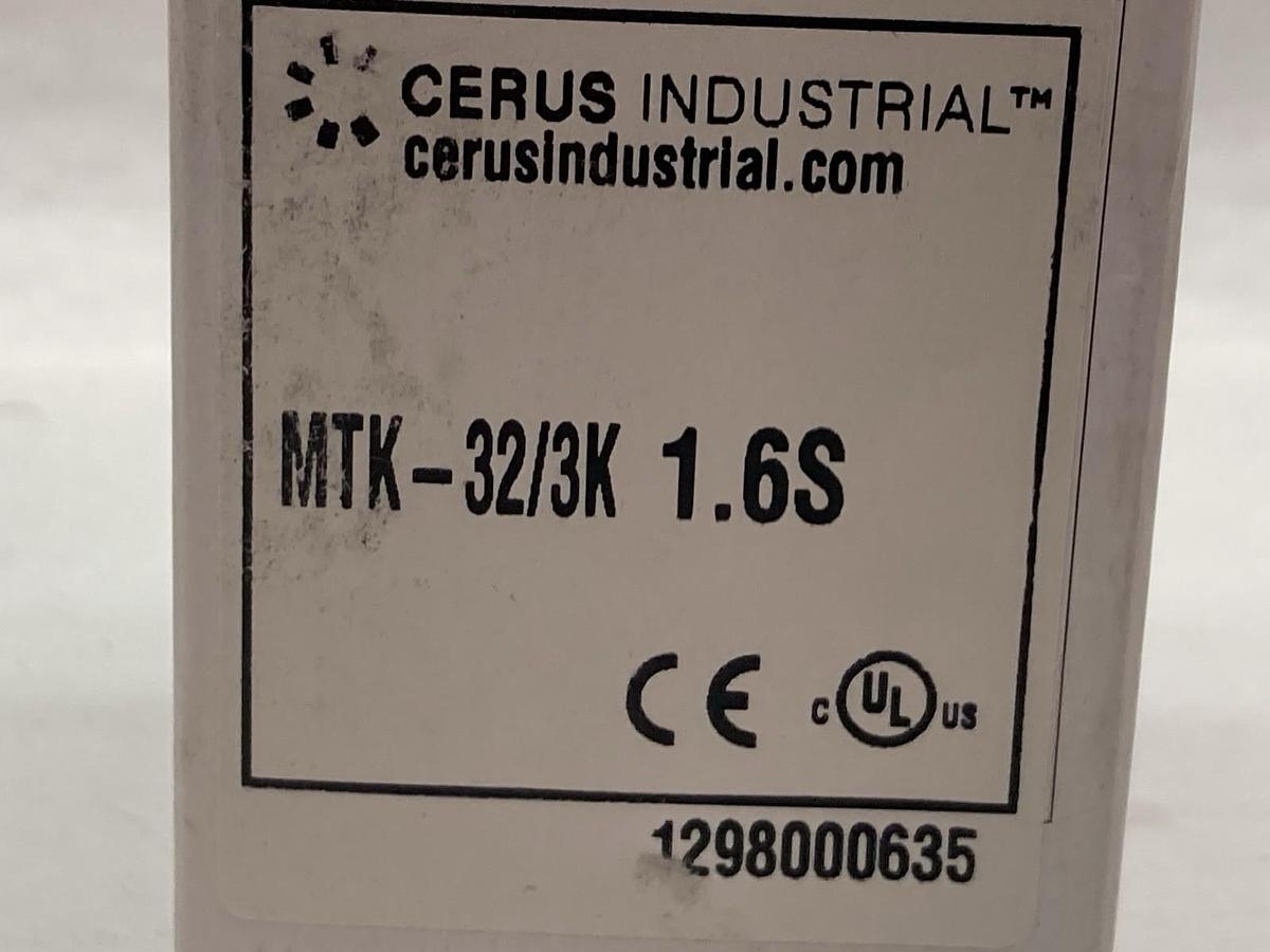 Cerus Industrial,MTK-32/3K 1.6S,Thermal Overload Relay 600Vac 10A