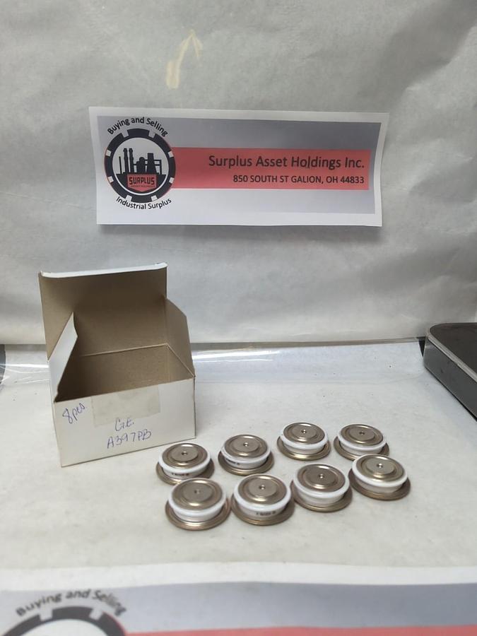 Used GENERAL ELECTRIC,A397PB,THYRISTOR LOT OF 8 PRE-OWNED