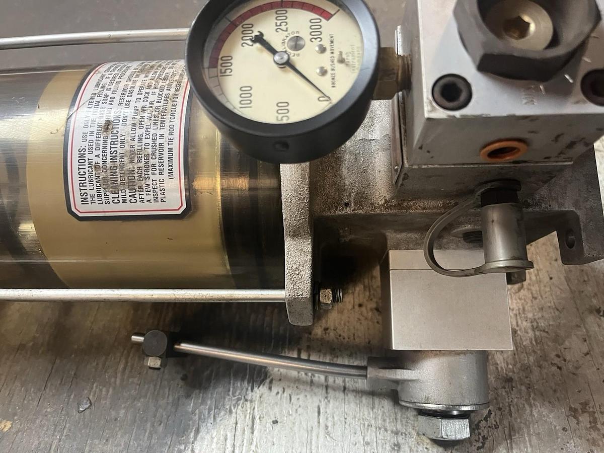 Used TRABON,LUBRIQUIP,LUBEMASTER PUMP PACKAGE OILER