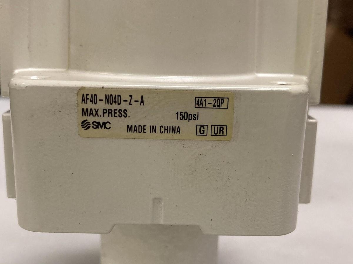 Used UNBRANDED,AF40-N04D-Z,Pneumatic Filter  150 PSI