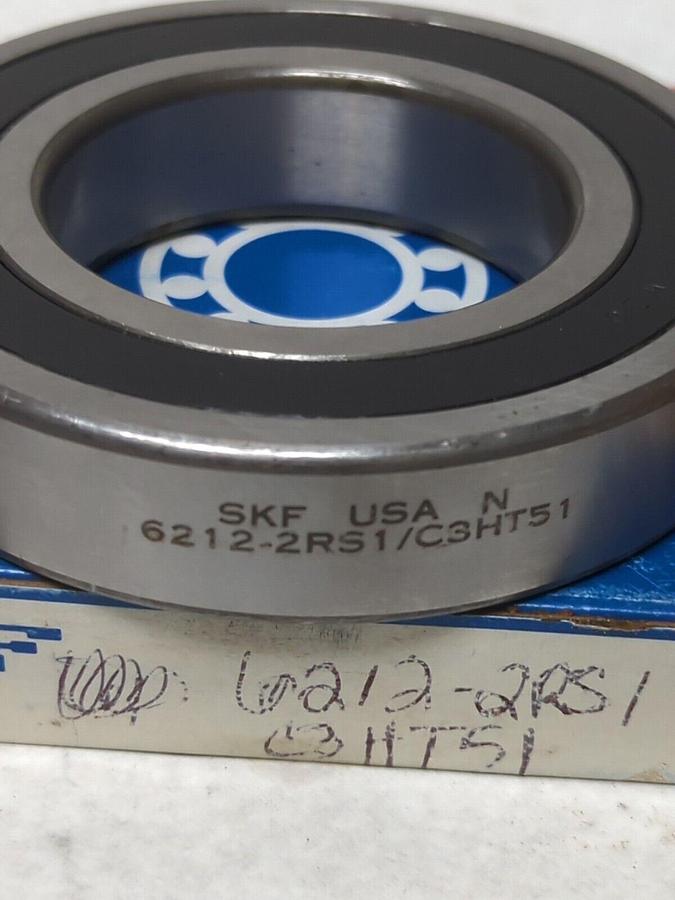 SKF,6212-2RS1,DEEP GROOVE BALL BEARING NOS