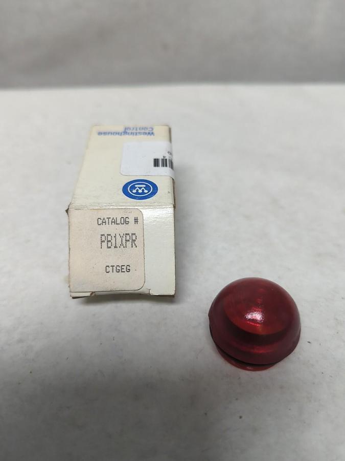 WESTINGHOUSE,PB1XPR,CONTROL/PILOT LENSE RED NOS