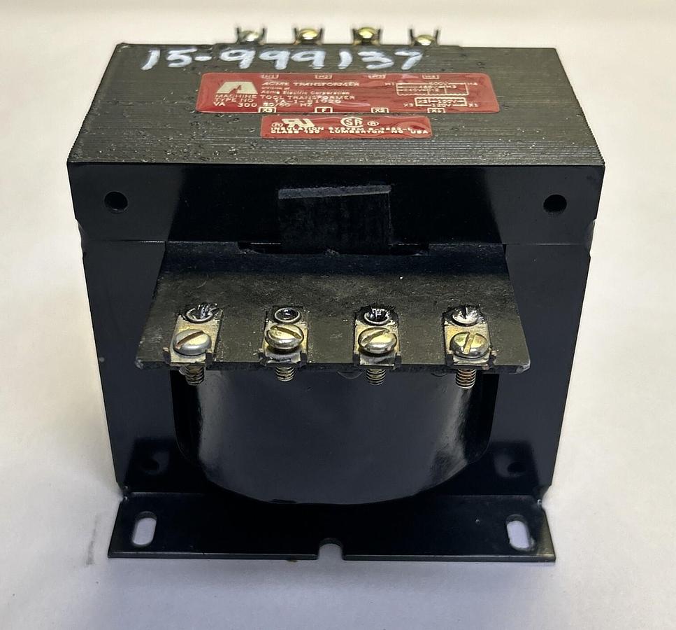 Used ACME TRANSFORMER,TA-1-81020,MACHINE TOOL TRANSFORMER 300VA