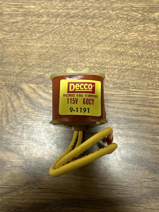 Decco,9-1191,115V Coil