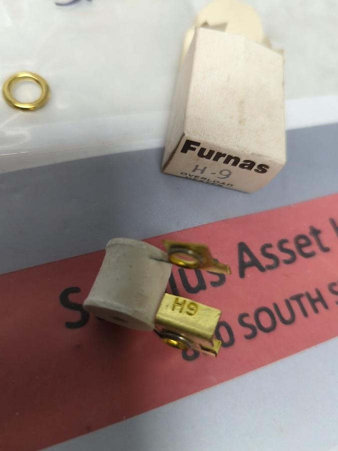 FURNAS,H9,OVERLOAD HEATER ELEMENT LOT OF 5 NOS