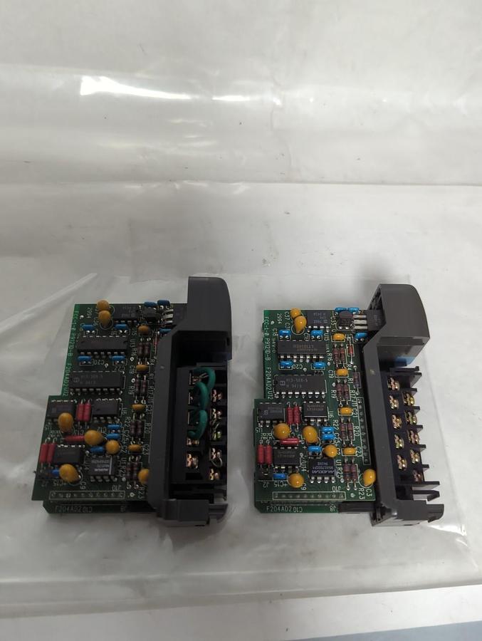 Used FACTS ENGINEERING,F2-04AD-2,ANALOG INPUT MODULE LOT OF 2 PRE-OWNED
