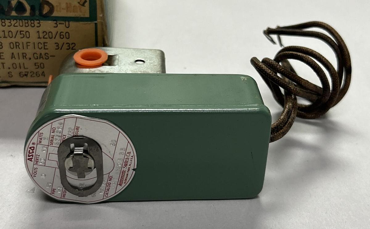 Used ASCO,JHT8320B83,SOLENOID VALVE NEW