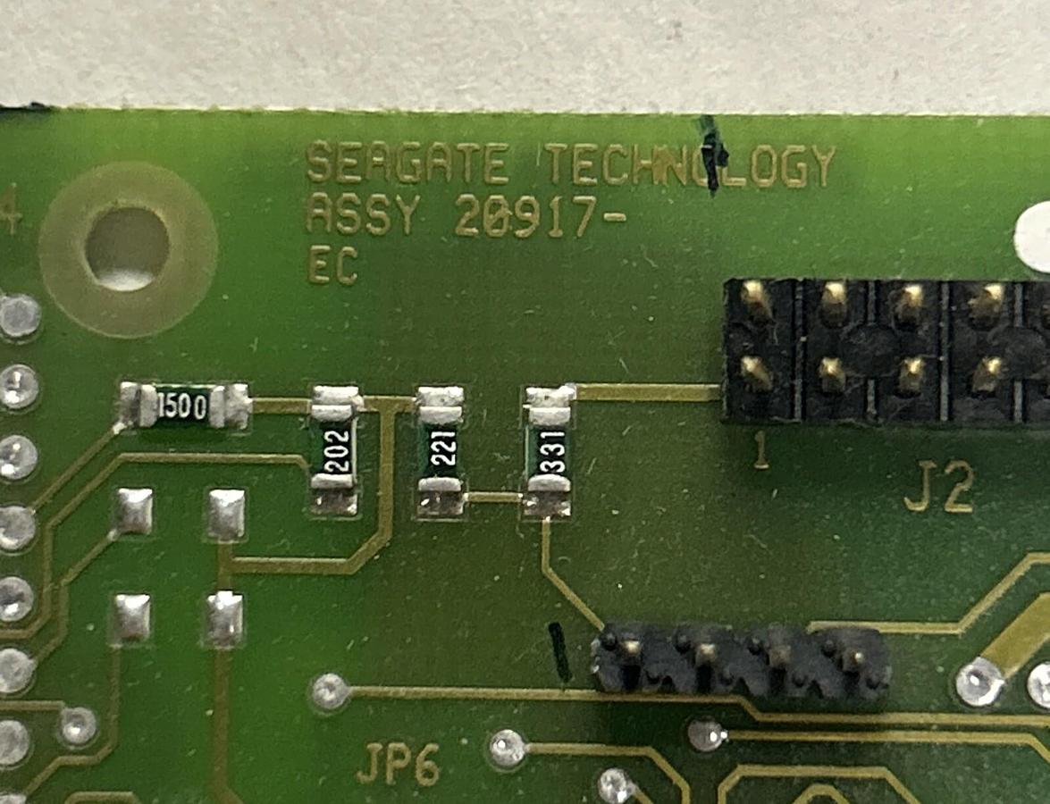 Used SEAGATE TECHNOLOGY,20917-300,CIRCUIT BOARD