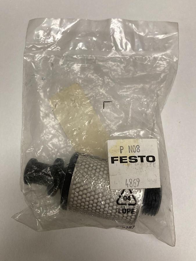 Used Festo,GRU-1/2 4869,Valve Flow Control Type
