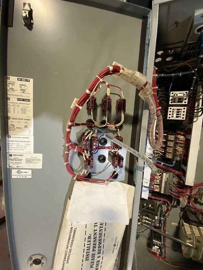 Used GE,6XFPH20151CDXXX,AF-600FP ENCLOSED DRIVE PANEL 15HP 460V 21A 3PH