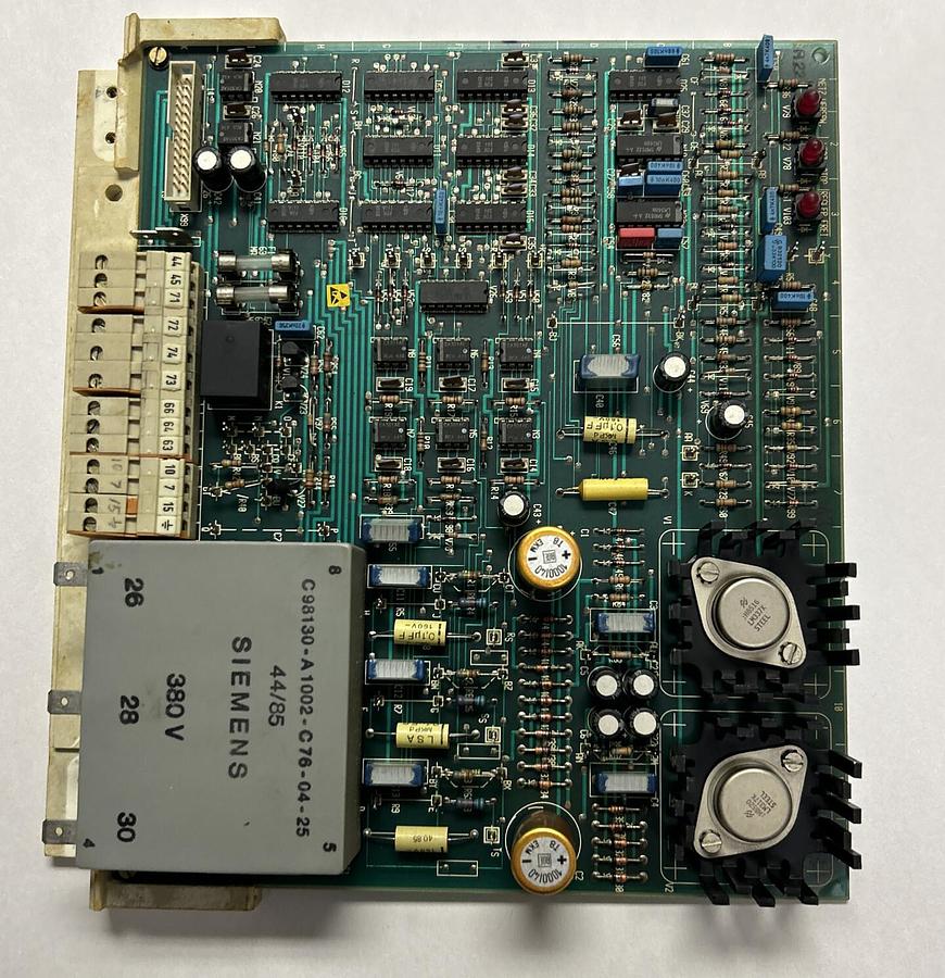 Used SIEMENS,C98043-A1045-L3,CONTROL MONITOR CARD