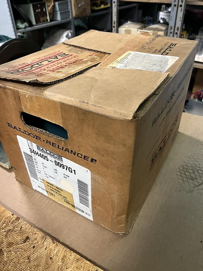 BALDOR,34H405-0097G1,SEVERE DUTY MOTOR 1/2HP 1725RPM 3PH 56C