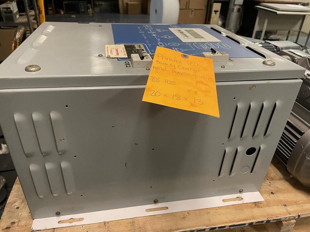 PRIMAX,P4500-1-48-15,BATTERY CHARGER INPUT 120VAC OUTPUT 48VDC