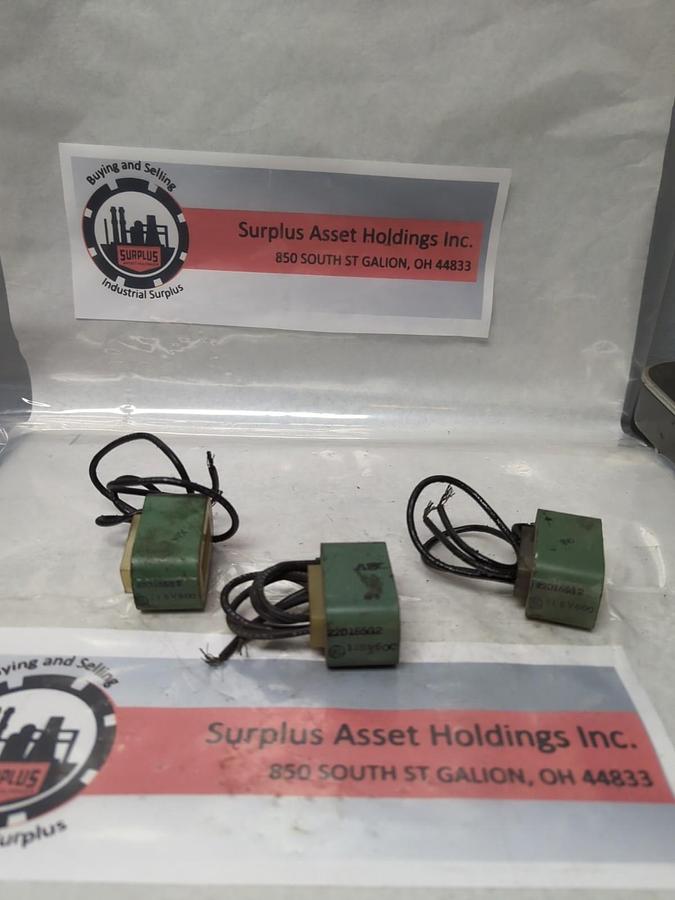 Used GE,22D165G2,COIL 115V 60C LOT OF 3 PRE-OWNED
