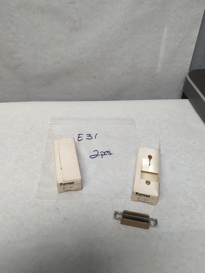 FURNAS,E31,THERMAL OVERLOAD HEATER ELEMENT LOT OF 2 NOS