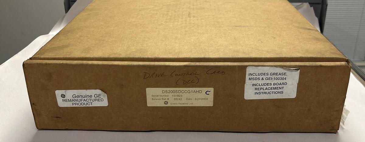 Used GENERAL ELECTRIC,DS200SDCCG1AHD,DRIVE BOARD REFURBISHED