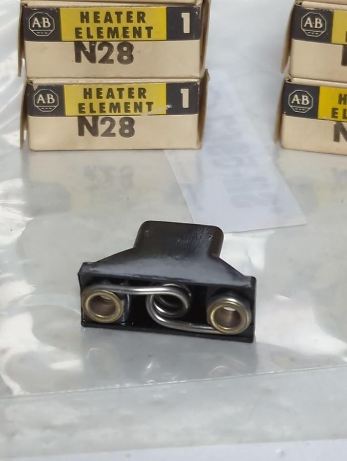 ALLEN BRADLEY,N28,THERMAL OVERLOAD HEATER ELEMENT LOT OF 10 NOS