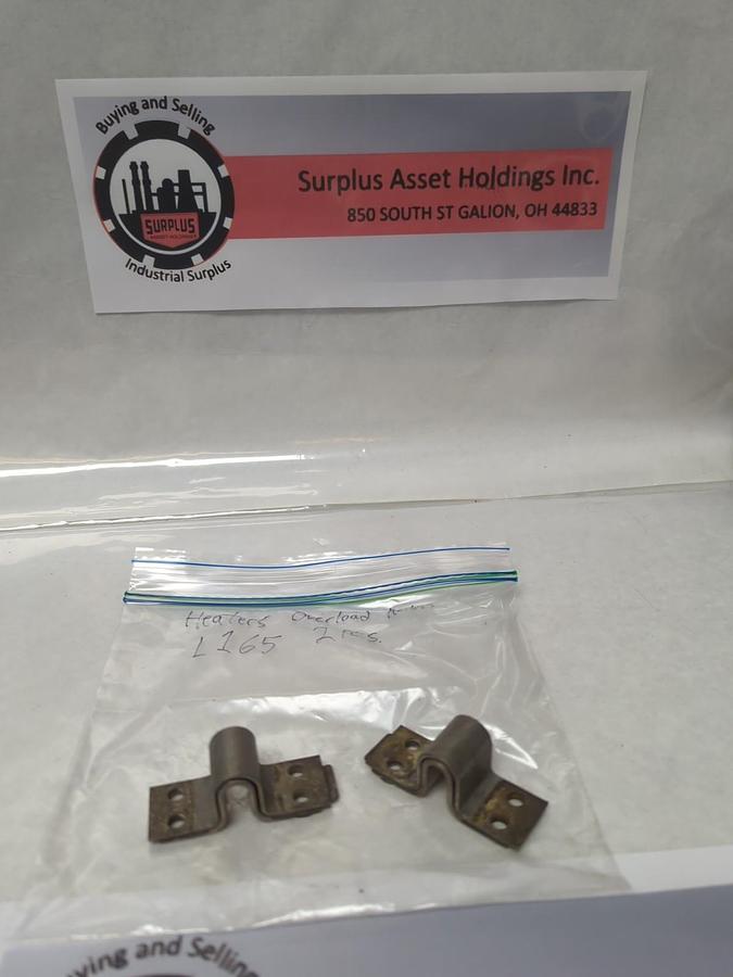 Used SYLVANIA,L165,OVERLOAD HEATER ELEMENT LOT OF 2 PRE-OWNED