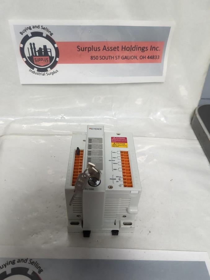 Used KEYENCE,PJ-V90,LIGHT CURTAIN CONTROLLER MODULE PRE-OWNED