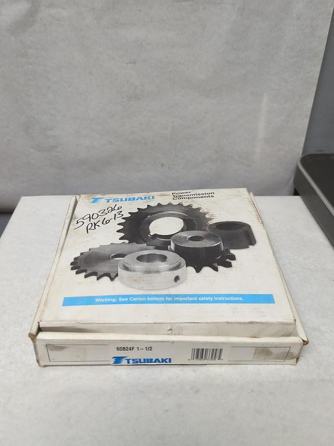 TSUBAKI,60B24F,SPROCKET 1-1/2 INCH NOS