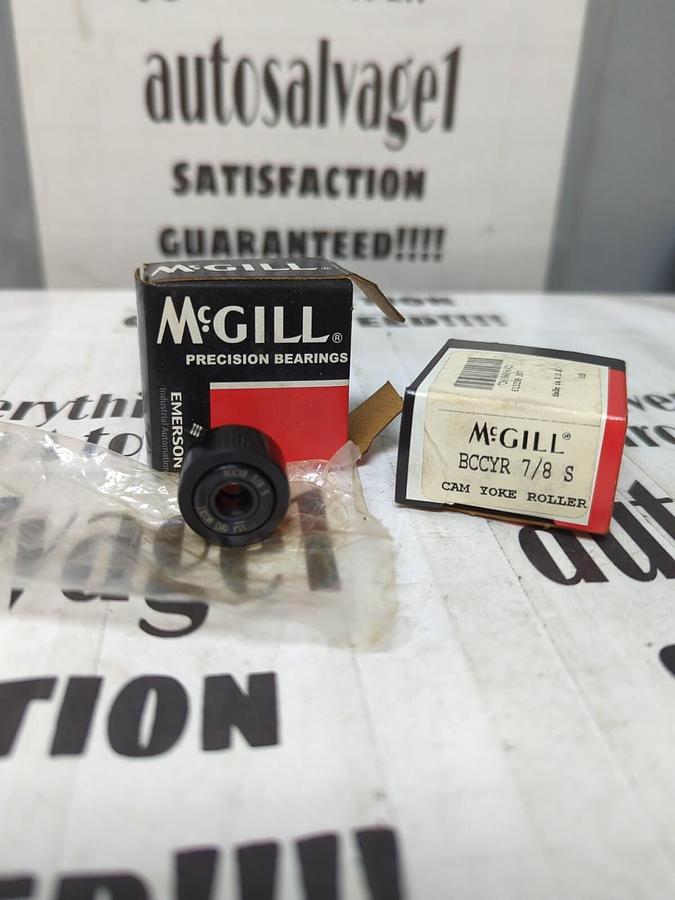 MCGILL,BCCYR 7/8S,CAM YOKE ROLLER LOT OF 2 NOS