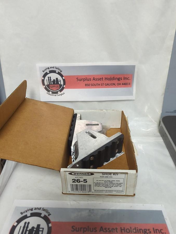 WERNER,26-5,REPLACEMENT SHOE KIT FOR LADDER NOS