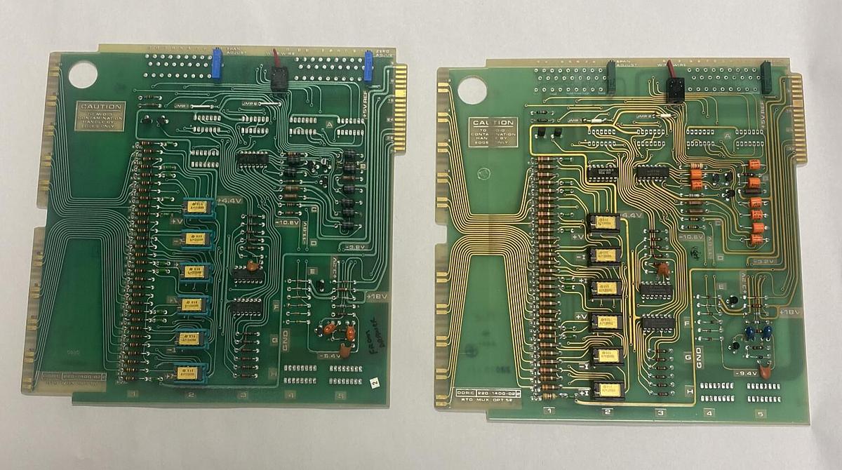 Used DORIC,220-1400-02 RTD MUX OPT52,PC BOARD LOT OF 2