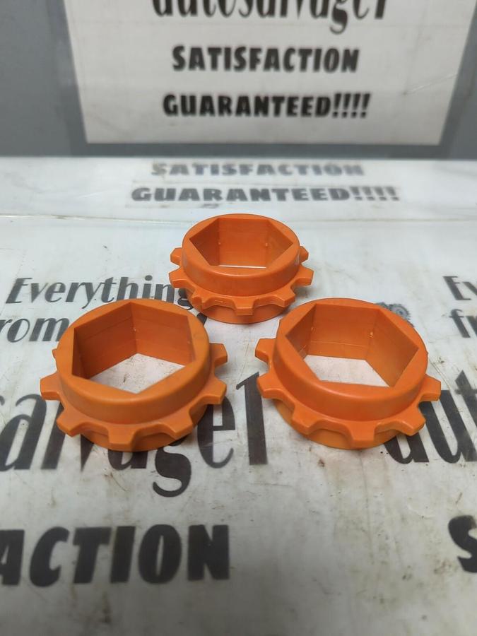 REXNORD,5936-10T,SPROCKET  1.5 HEX 10 TEETH M 114-832 LOT OF 3 NOS