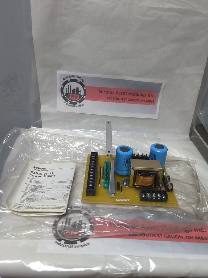 VICKERS,EMRS-A-11,POWER SUPPLY NOS