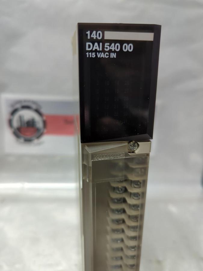 Used SCHNEIDER AUTOMATION,140 DAI 540 00,TSX QUANTUM INPUT MODULE USED