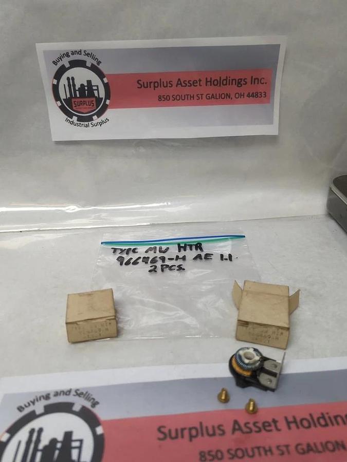 WESTINGHOUSE,966469-H AE1.1,TYPE MW OVERLOAD HEATER ELEMENT LOT OF 2 NOS