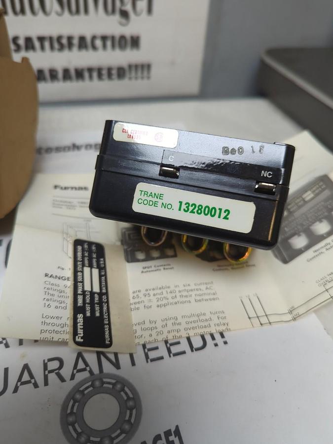 FURNAS,948AA31B,3 PHASE SOLID STATE RELAY NOS