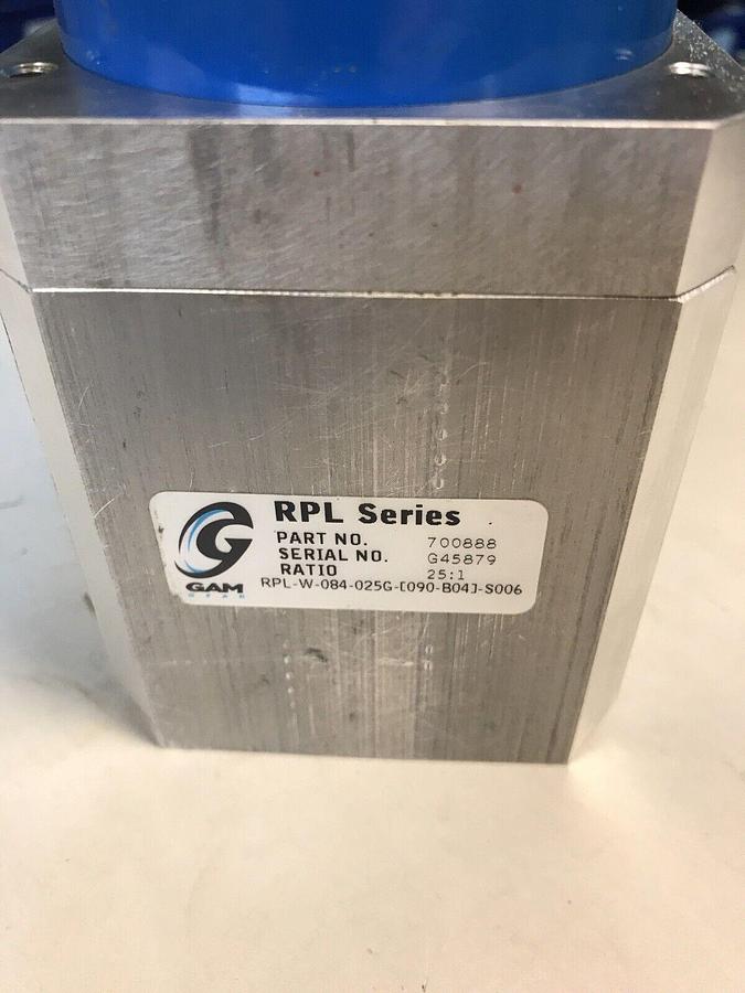 GAM,RPL-W-084-025G-[090-B04]-S006,Gear Reducer Ratio 25:1