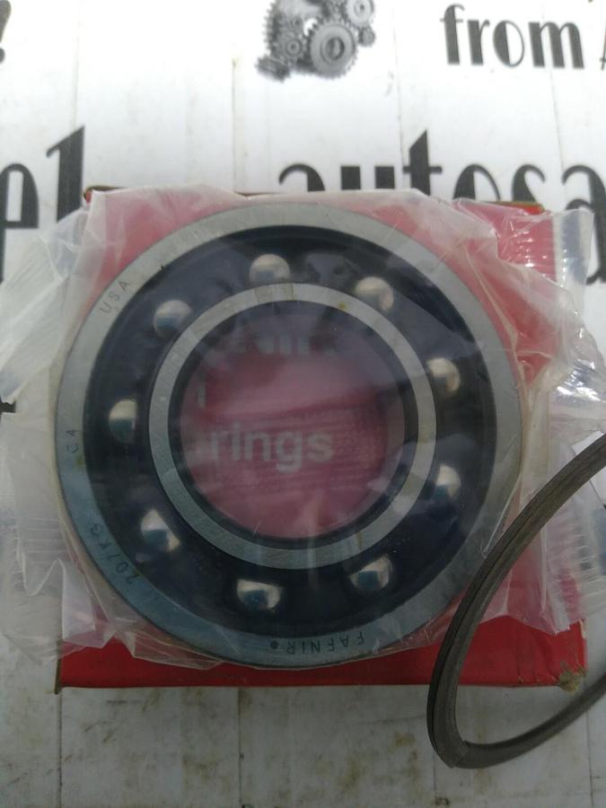 Fafnir,207KG,Deep Groove Ball Bearing With Snap Ring NOS
