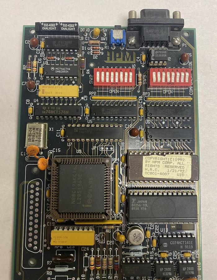 Used HPM,1D702-0026,Hot Runner Controller Circuit Board