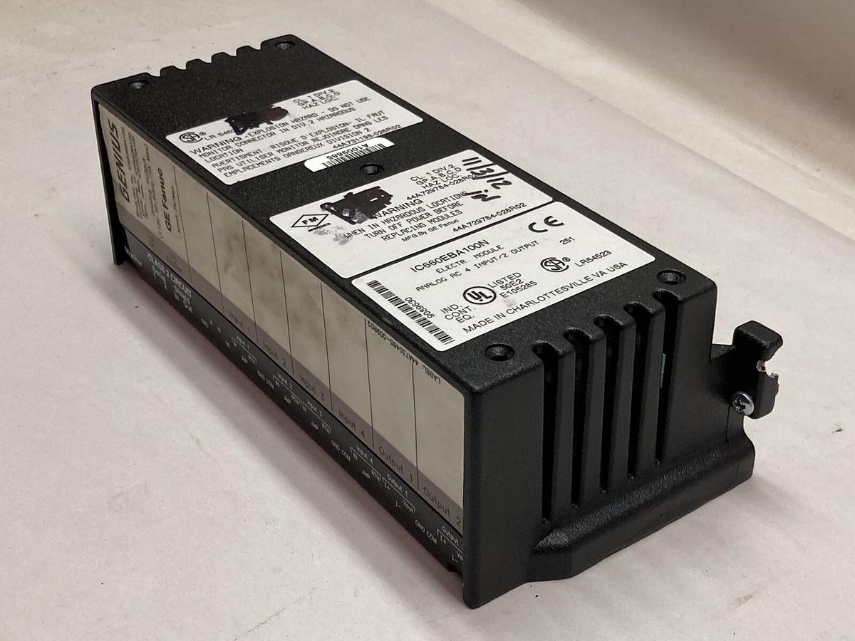 Used Fanuc,IC660BBA100, Genius Block I/O Module
