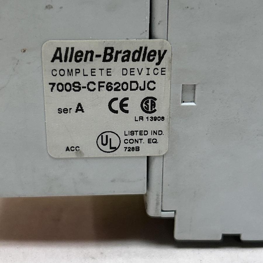 Used ALLEN BRADLEY,700S-CF620DJC,CONTACTOR 24VDC COIL