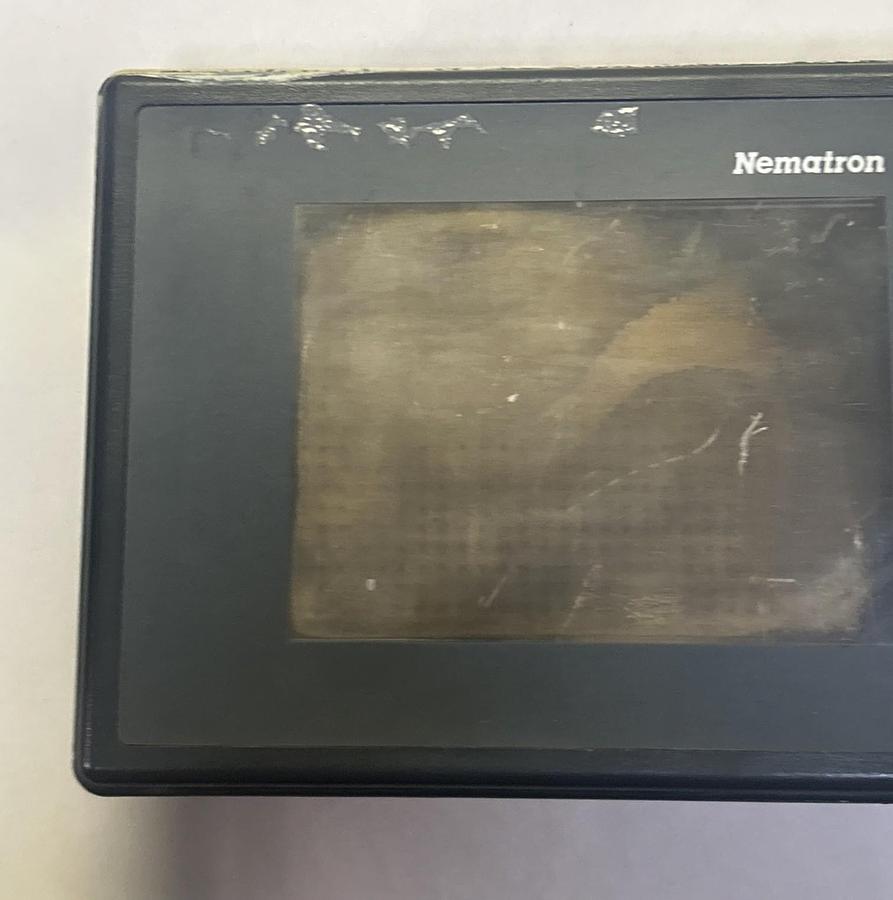 Used NEMATRON,PV-570S,COLOR TOUCHSCREEN INTERFACE PANEL