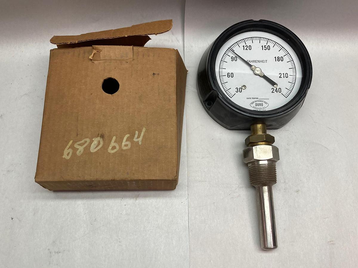 Used Duro,40896,Thermometer 30-240F