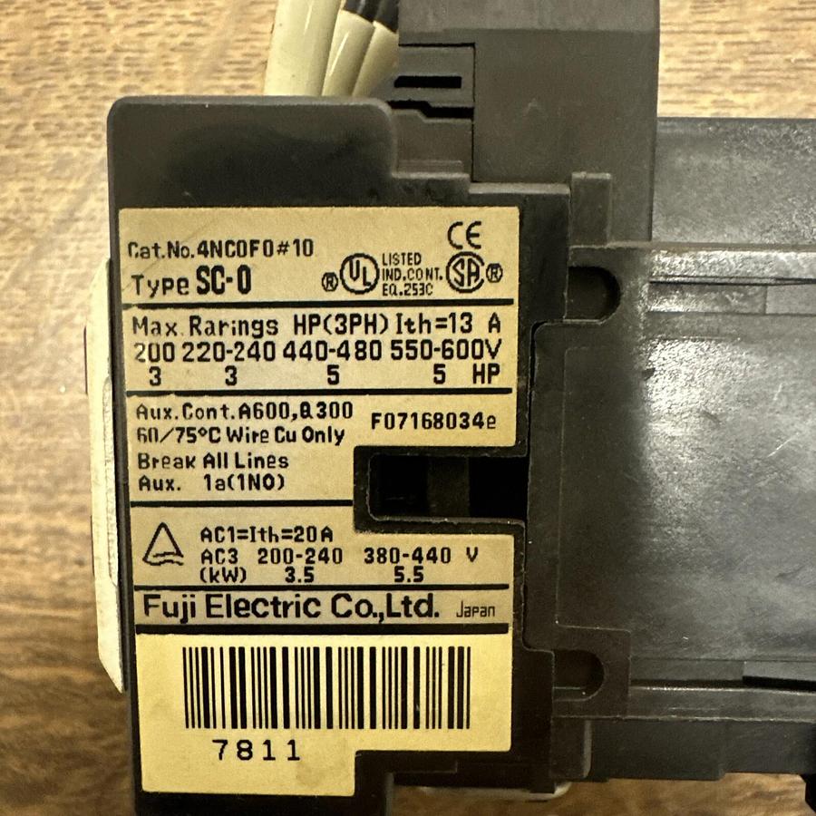 Used Fuji,SC-0 13a,Magnetic Contactor