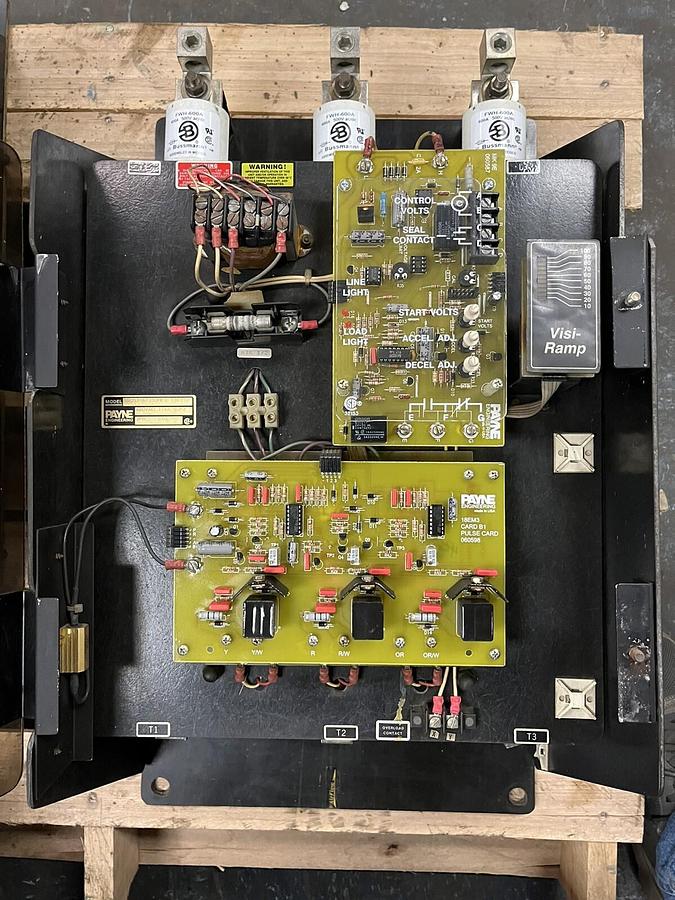 Used PAYNE,18EM3-4-150HP3,SOLID STATE POWER CONTROLLER 480VAC 178A 3PH