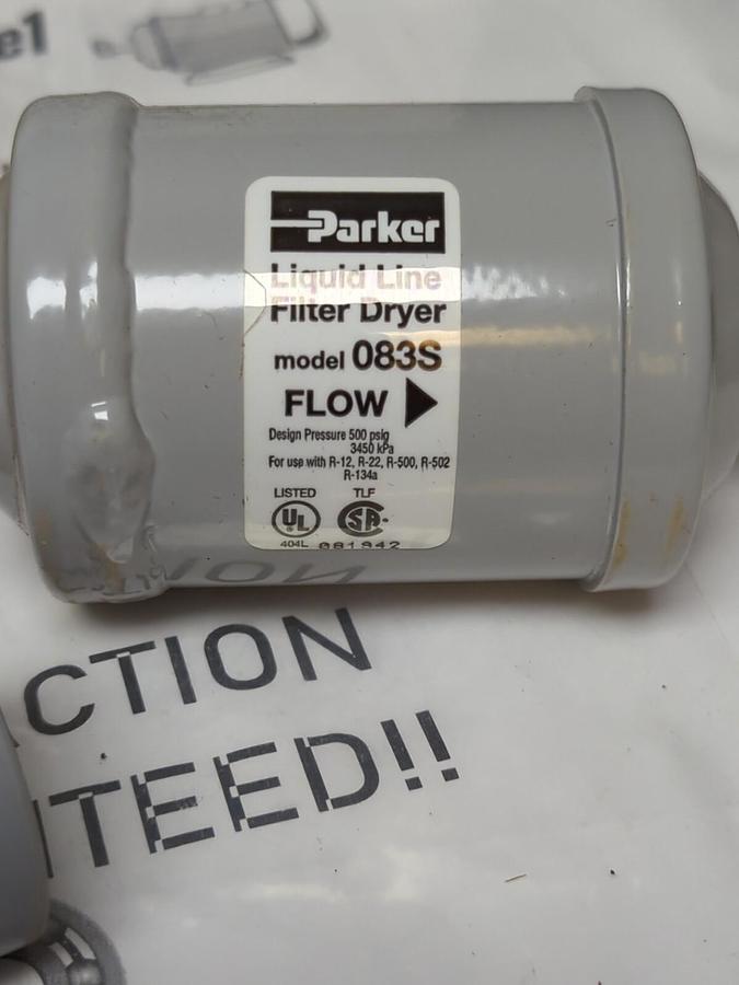 PARKER,MODEL 083S,LIQUID LINE FILTER DRYER 3/8 INCH