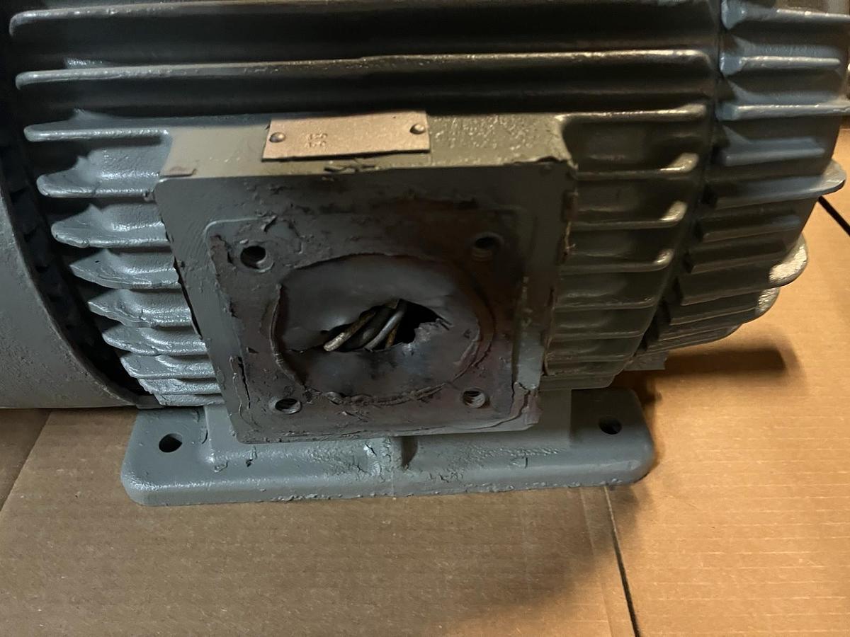 Used WESTINGHOUSE,74D14895,TBFC AC MOTOR 20HP 3505RPM 460V 3PH 256T